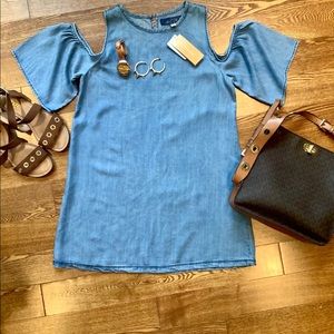 Francesca’s Blue Rain Dress